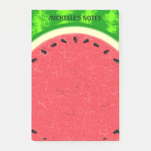 Post-it® Fruits d'été de la tranche de pastèque à la croûte
