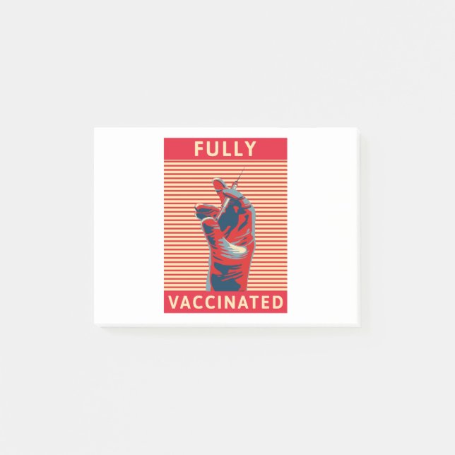 Post-it® Fully Vaccinated (Devant)