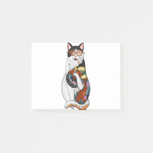 Post-it® fumeur de chat