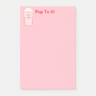 Post-it® Fun et Fun "Pop To It" Popcorn