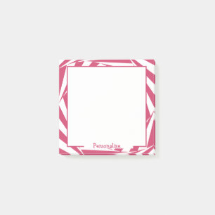 Post-it® Fun Hot rose blanc illusion design