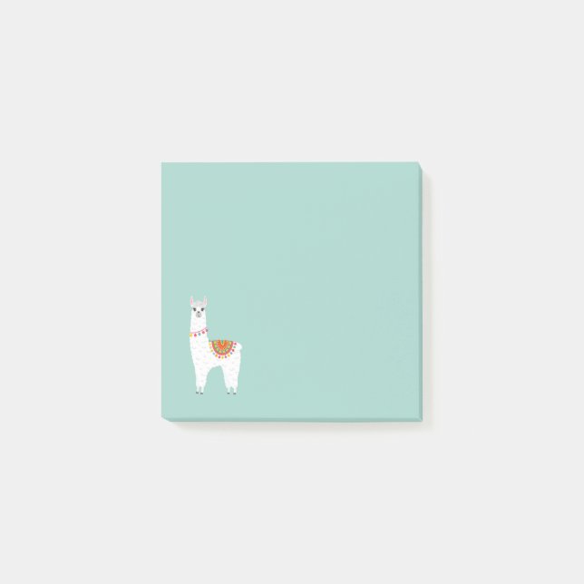 Post-it® Funky Alpaca lamama drame animal mignon (Devant)