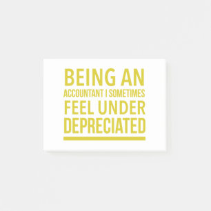 Post-it® Funny Comptable Pun