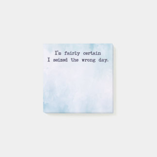 Post-it® Funny Notepad | Seize the Day | Office Notes