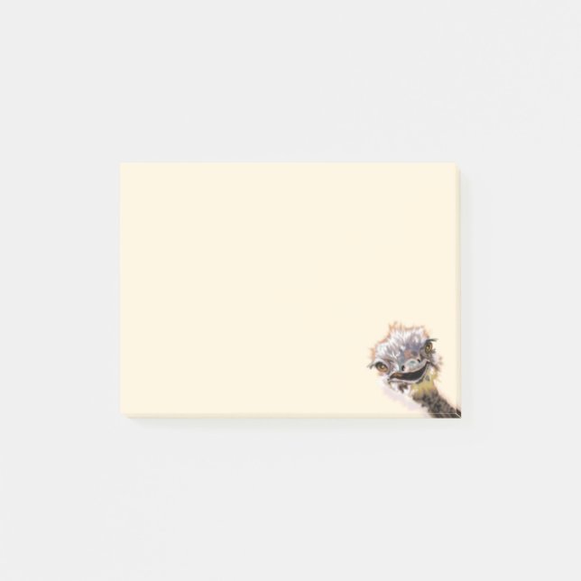 Post-it® Funny Ostrich Publier des notes (Devant)