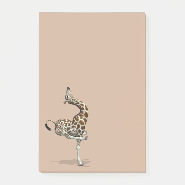 Post-it® Funny Sporty Giraffe (Devant)