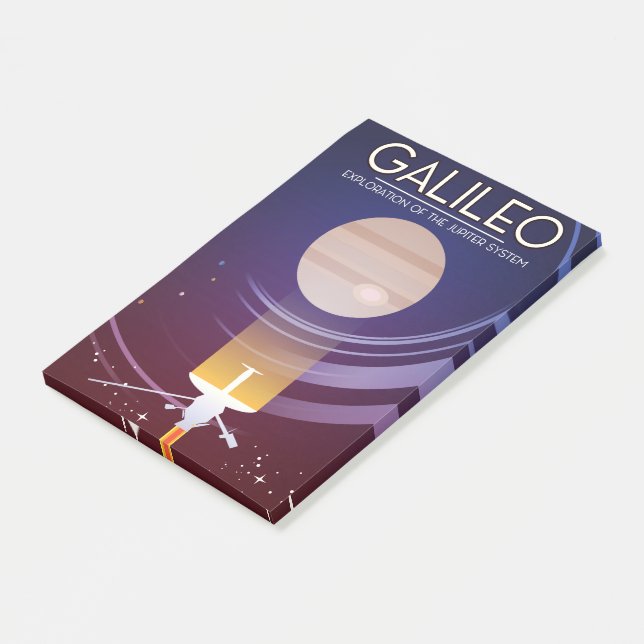 Post-it® Galileo - Exploration du système Jupiter (Incliné)