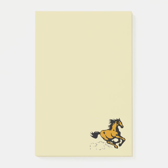 Post-it® Galloping Horse sauvage et libre (Devant)