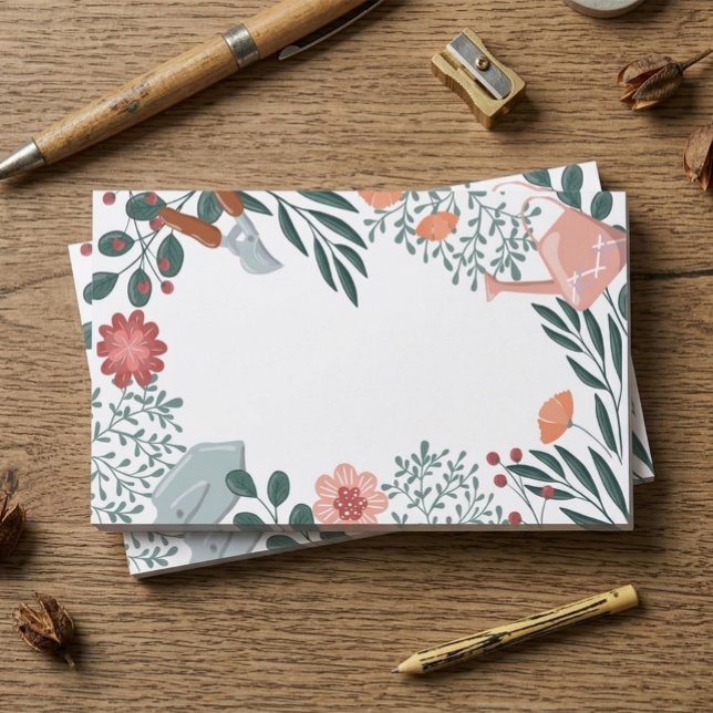 Post-it® Garden Tools & Wildflowers Border  (Créateur téléchargé)