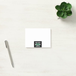 Post-it® Gardez Le Calme Et Le Jeu Sur Les Notes Post-it