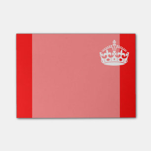 Post-it® GARDEZ le symbole CALME de COURONNE sur la