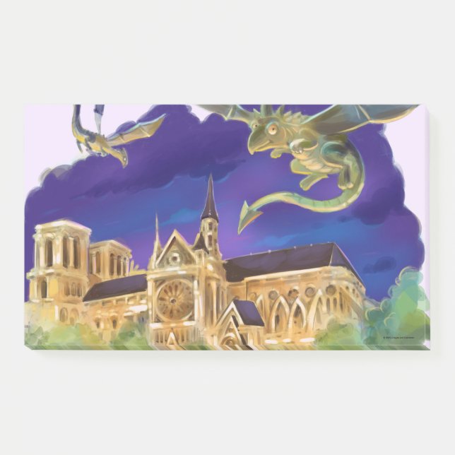 Post-it® Gargouille Notre Dame - Paris Notes 10" x 6" (Devant)