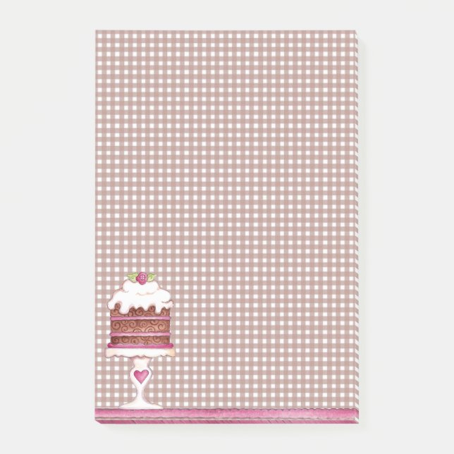 Post-it® Gâteau au chocolat (Devant)