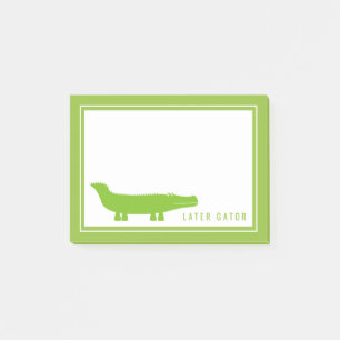 Post-it® Gator Voir Ya Plus Tard