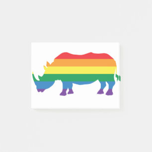 Post-it® Gay-Pride-Rhino