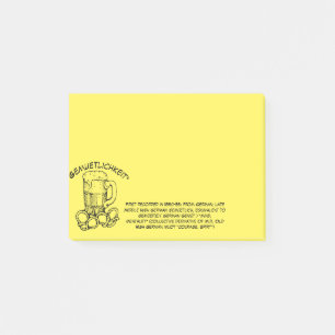 Post-it® "« Gemütlichkeit »"