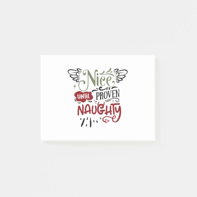 Post-it® Gentil jusqu'à ce qu'il soit prouvé vilain (Devant)