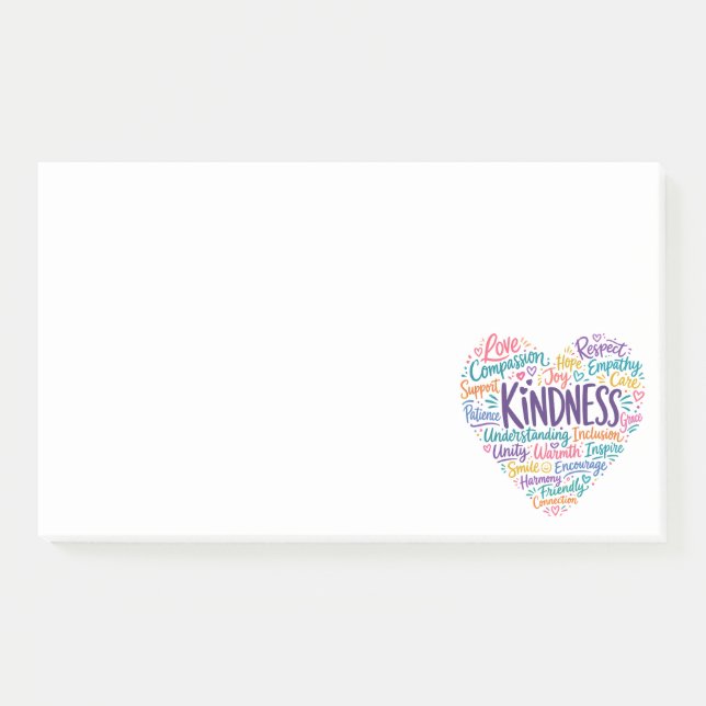 Post-it® Gentillesse compassion empathie et respect (Devant)