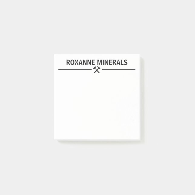Post-it® Geologist's Custom (Devant)