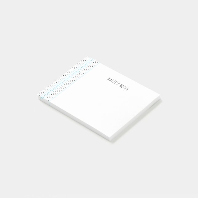 Post-it® Géométrie bleue (Incliné)