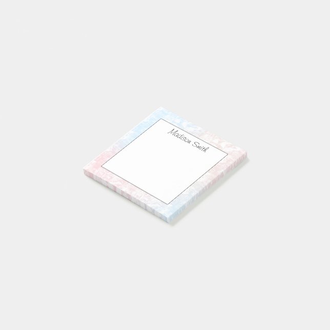 Post-it® Géométrique personnalisé (Incliné)