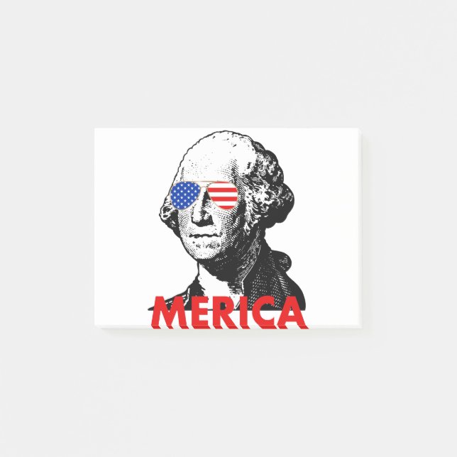 Post-it® george washington merica (Devant)