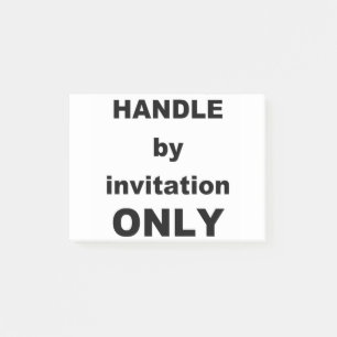 Post-it® Gérez sur invitation uniquement