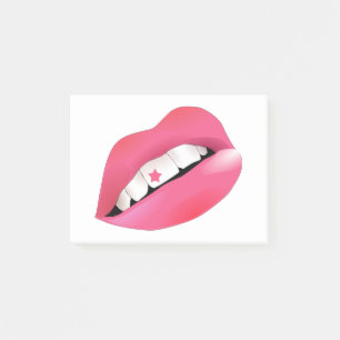 Post-it® Germe des dents Soyez bijoux Apportez le bling