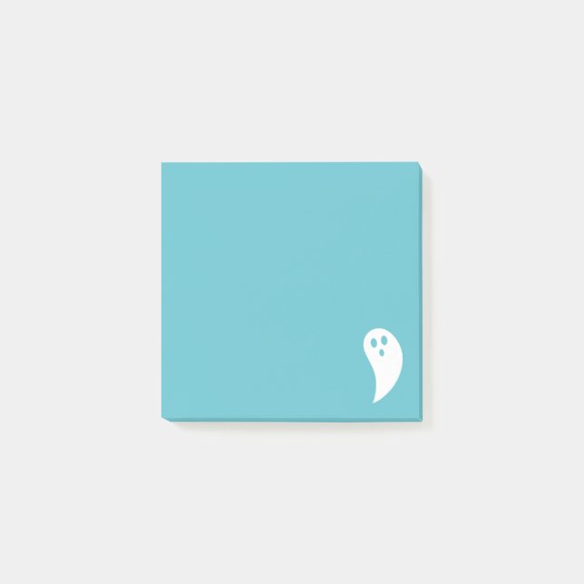 Post-it® Ghost Post Notes Bleues (Devant)
