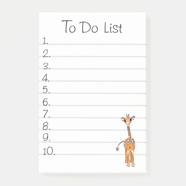 Post-it® Giraffe (Devant)