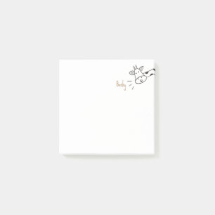 Post-it® Giraffe minimaliste simple