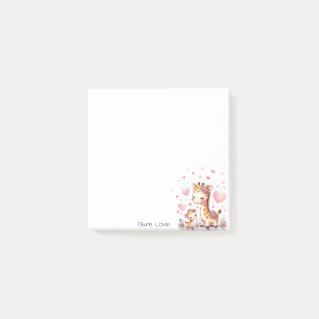 Post-it® Giraffe Notas Post-It (Devant)