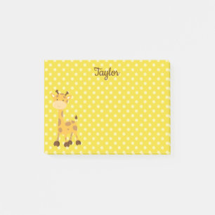 Post-it® Giraffe Polka Dot