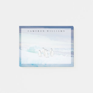 Post-it® Glace et neige   Adelie Penguins Antarctique