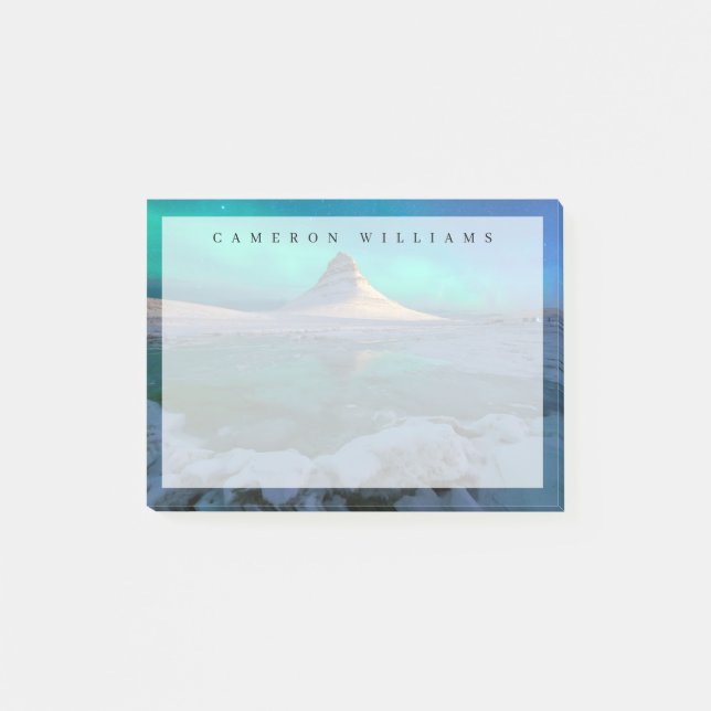 Post-it® Glace et neige | Kirkjufell Mountain, Islande (Devant)