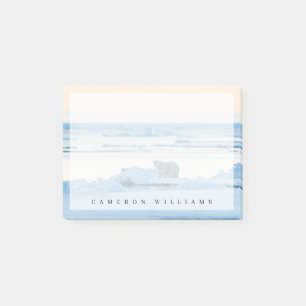 Post-it® Glace et neige   Ours polaire Iceberg Norvège