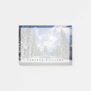 Post-it® Glace et neige   Sunrise Winter Snow Alberta, Cana