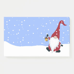 Post-it® Gnome, Santa Hat, Neige, Post-it hiver Note