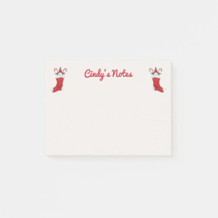 Post-it® Gnomes mignons portant des Casquettes rouges dans