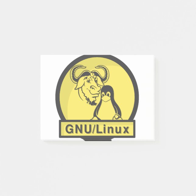 Post-it® GNU/Linux (Devant)