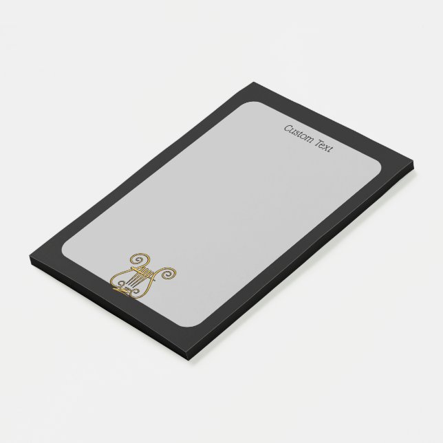 Post-it® Golden lyre (Incliné)