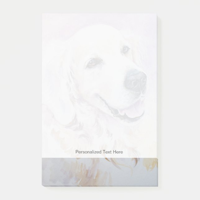 Post-it® Golden retriever (Devant)