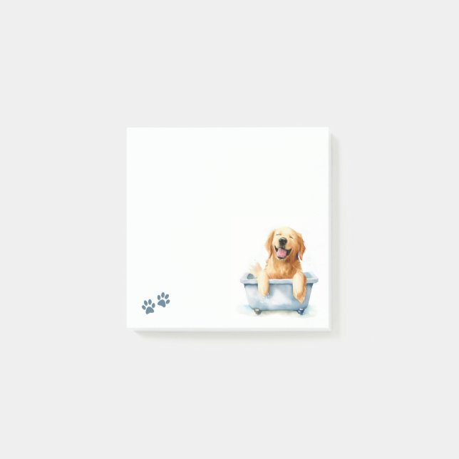 Post-it® Golden Retriever Chien (Devant)