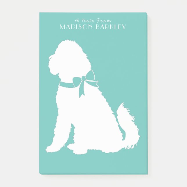 Post-it® Goldendoodle Chien Chien Puppy Labradoodle (Devant)