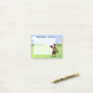 Post-it® Golf personnalisé amusant sur le terrain de golf