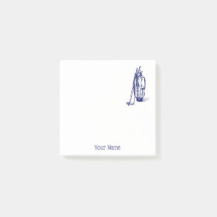 Post-it® Golf Sac Golf Club Bleu