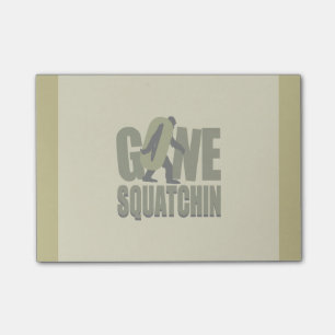 Post-it® Gone Squatchin Kaki Customise ça