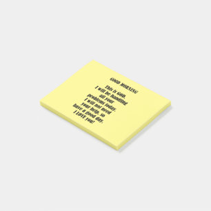 Post-it® Good Morning From God (personnaliser)