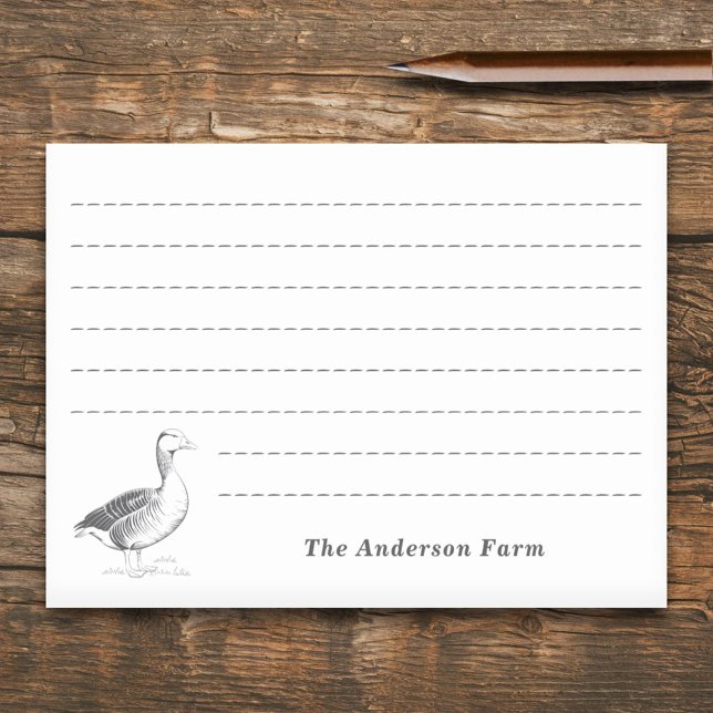 Post-it® Goose agricole (Farm Goose Post-it Notes)