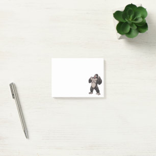 Post-it® Gorille qui rugit Singe Grand Singe